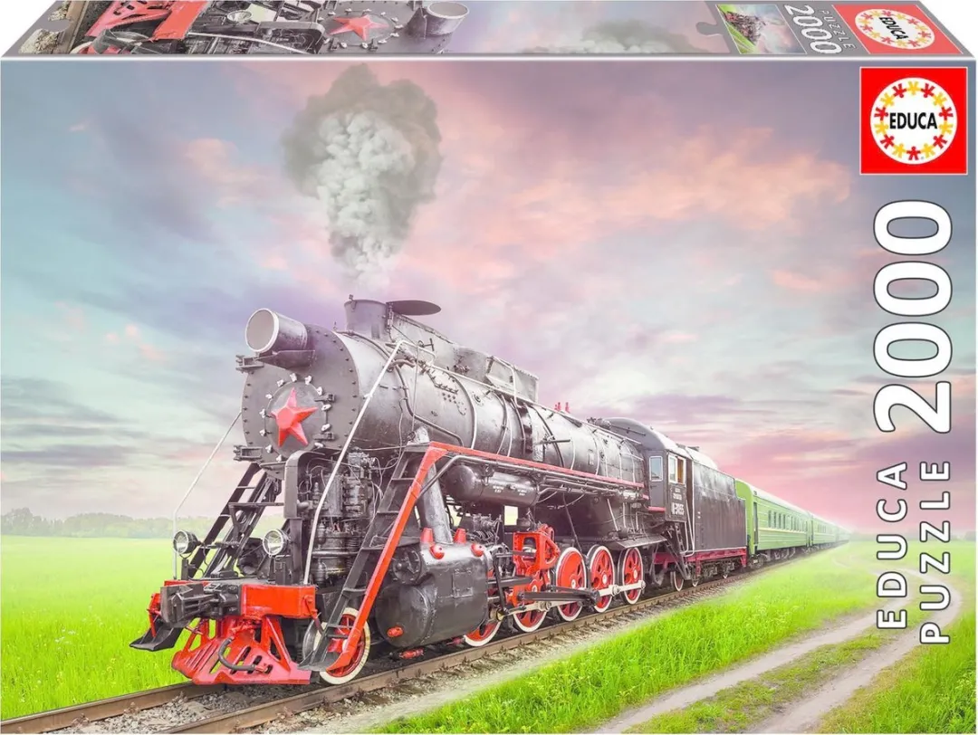Educa Stoomtrein Puzzle 2000 Stuks