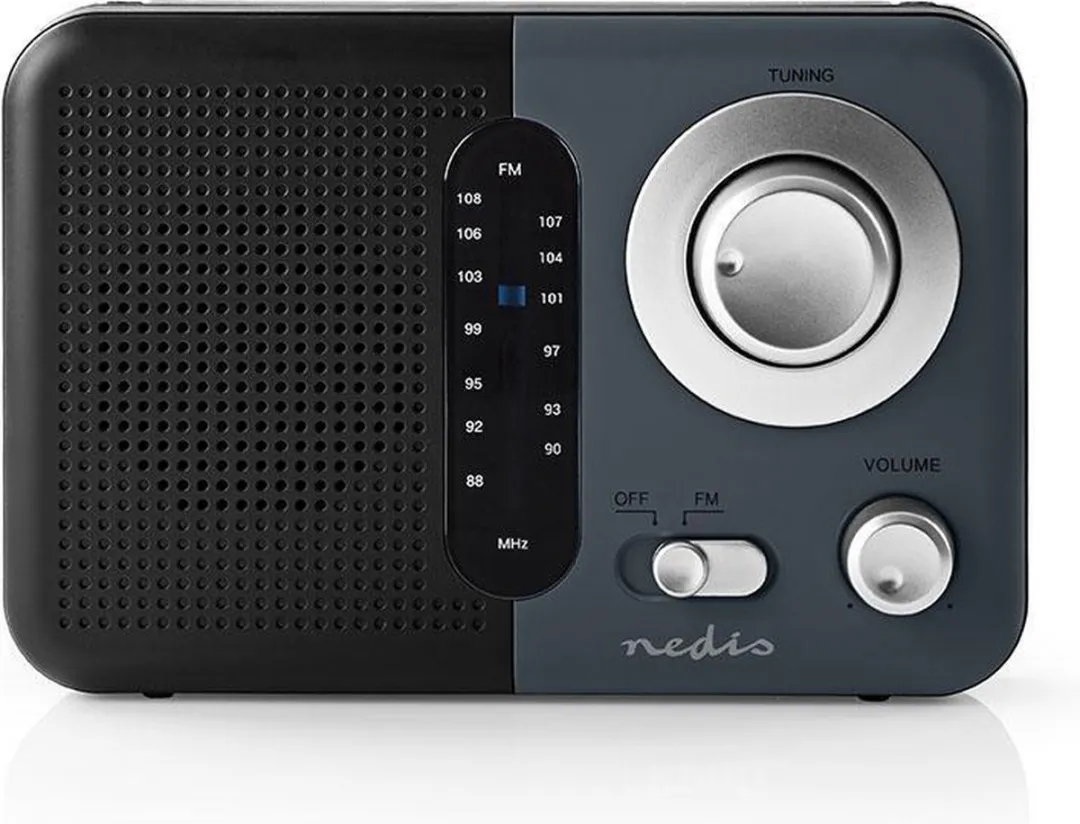 Nedis FM-Radio Draagbaar