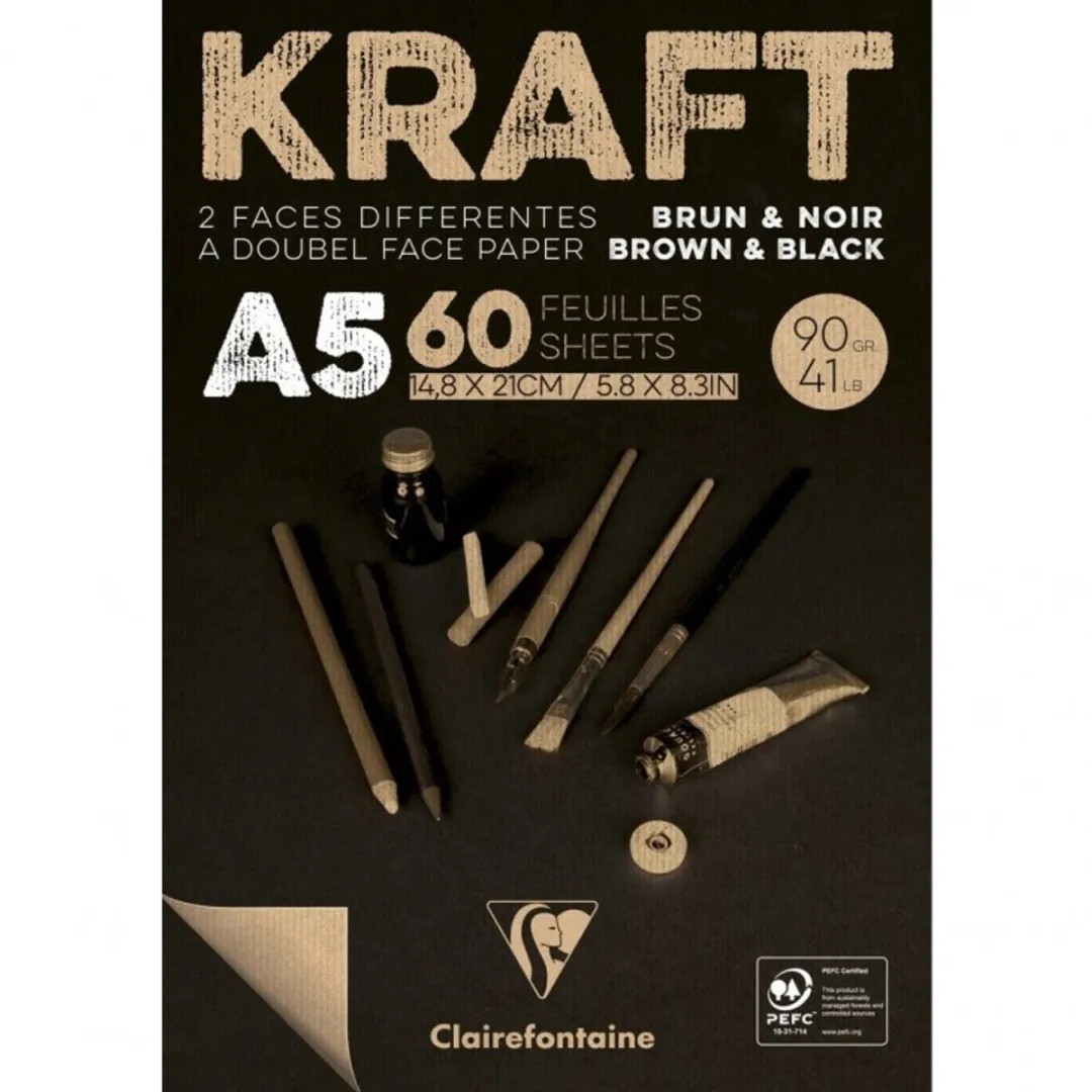 Clairefontaine Kraft Papier A5 90g/m²