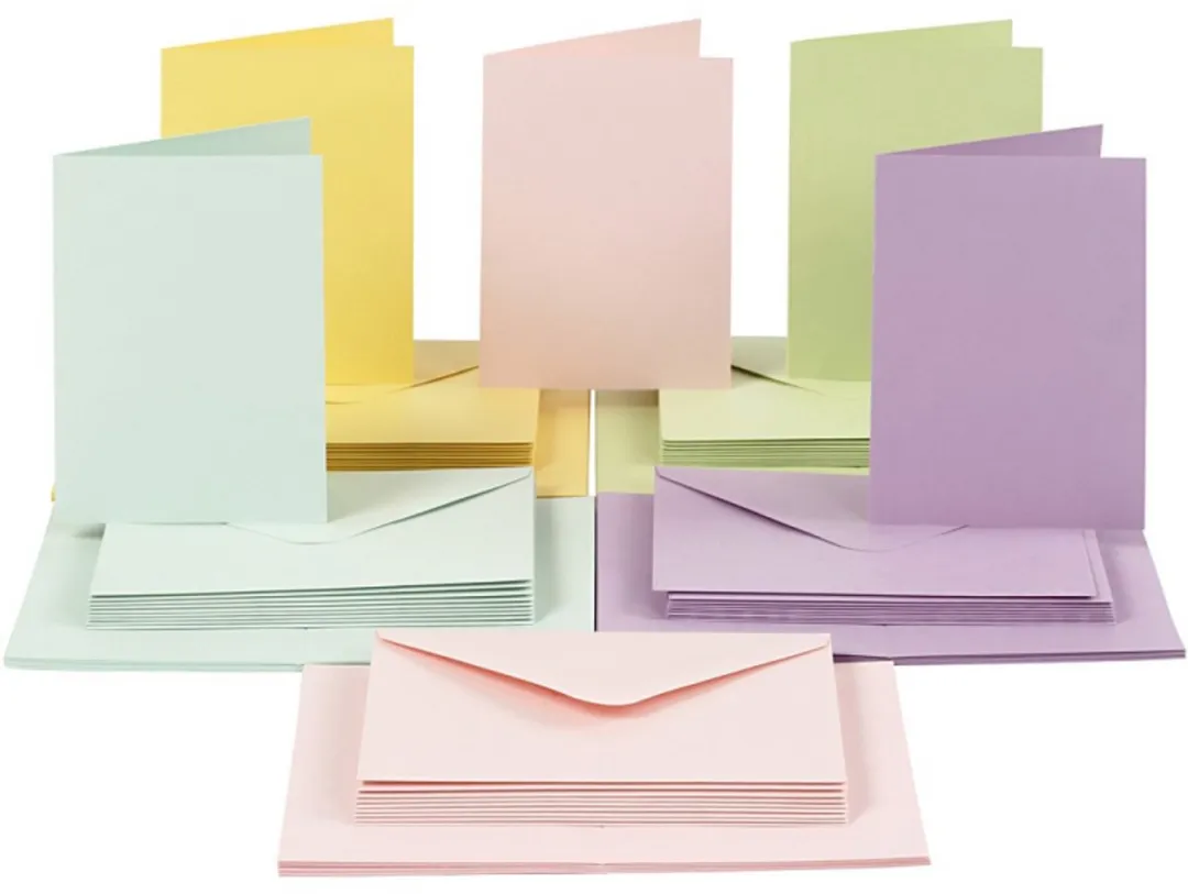 Creativ Company Kaarten & Enveloppen 10,5x15cm - 50 Sets