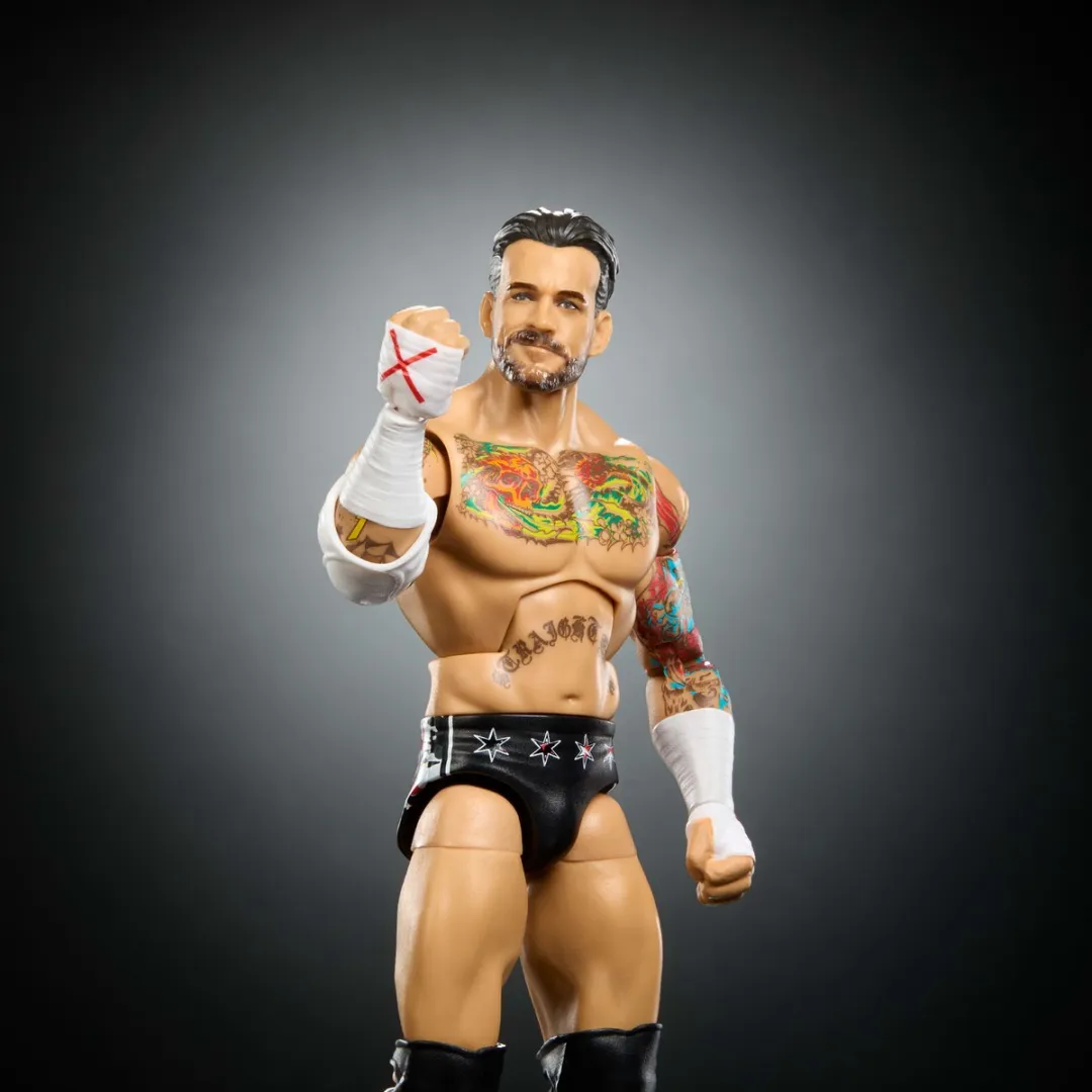 Mattel WWE Elite Collection Top Picks CM Actiefiguur 6 inch - Multicolor