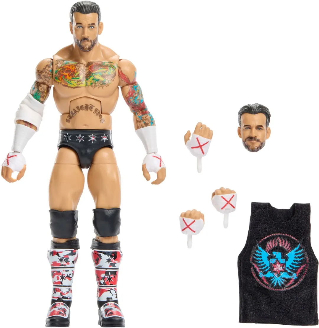 Mattel WWE Elite Collection Top Picks CM Actiefiguur 6 inch