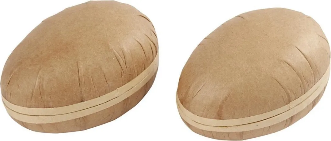 Creativ Company Papier Maché Ei 12cm - 2 Stuks