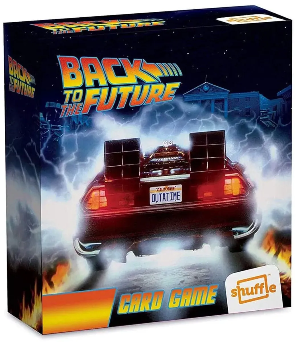 Cartamundi Back To The Future Shuffle Strategy game Retro Card Games