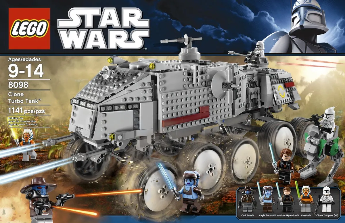 LEGO Clone Turbo Tank 8098