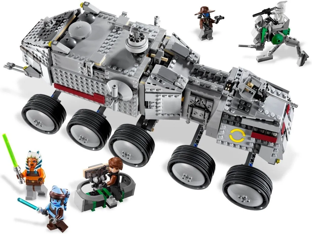 LEGO Clone Turbo Tank 8098 - 1141 Stukken - 6 Minifiguren