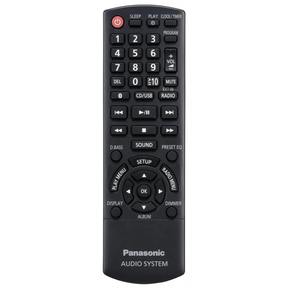 Panasonic SC-PMX94EG-S Micro HiFi Systeem - 120W - Zwart