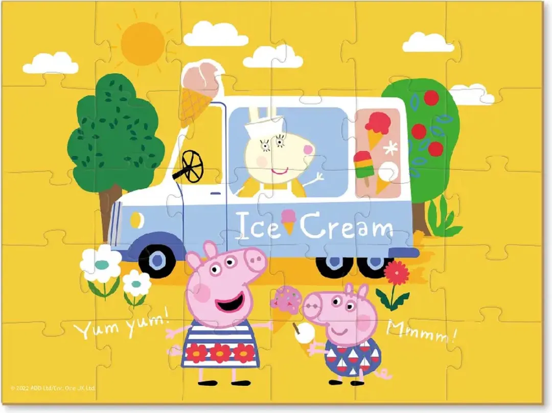 DODO Toys - Peppa Pig Puzzel - 30 stukjes - 20x27 cm - Peppa Pig speelgoed 3+ - Kinderpuzzel 3 jaar