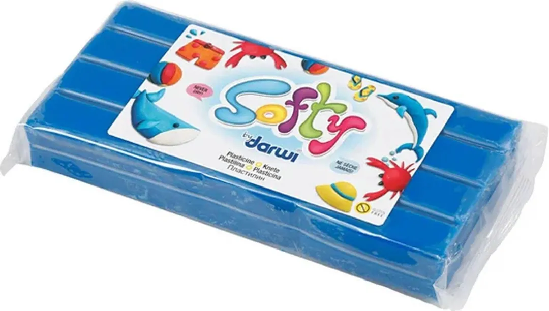 Creativ Company Darwi Boetseerpasta Softy - Blauw