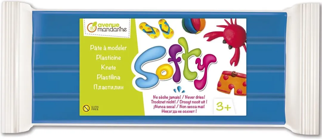 Creativ Company Darwi Boetseerpasta Softy - Blauw