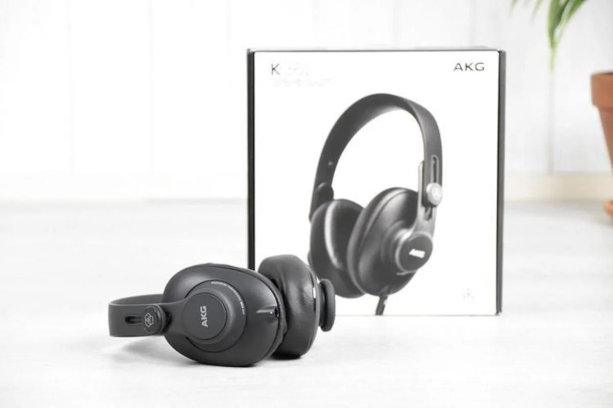 AKG K361 Gesloten Studiohoofdtelefoon - Zwart