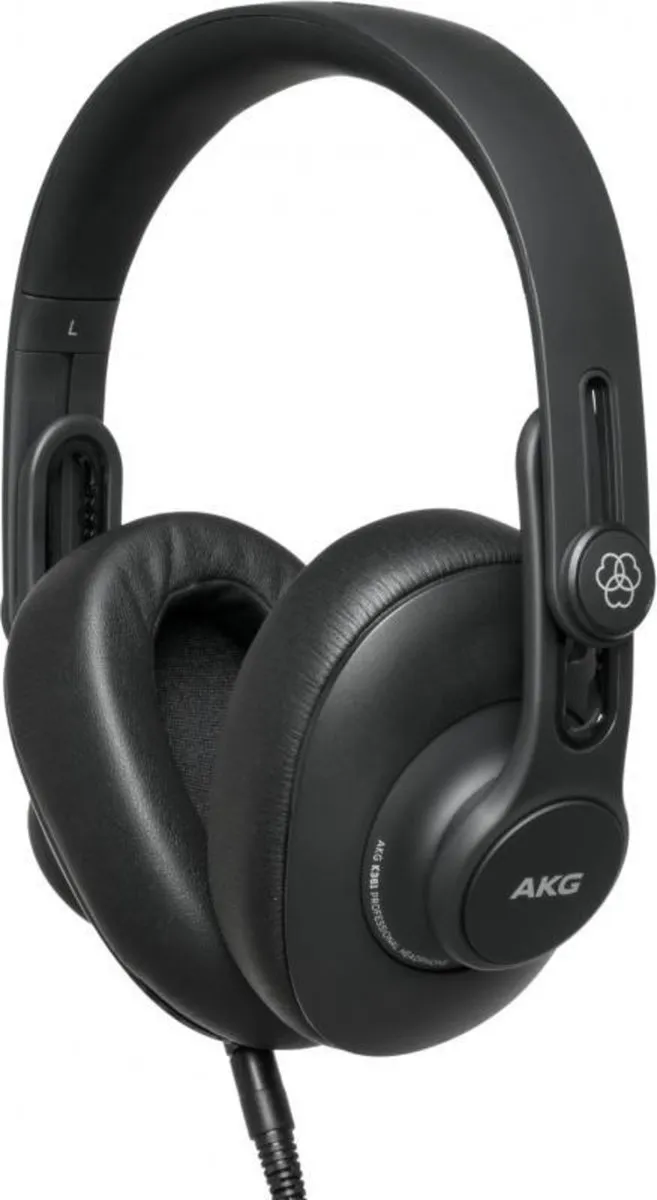 AKG K361 Gesloten Studiohoofdtelefoon - Zwart - afbeelding 6 van 6