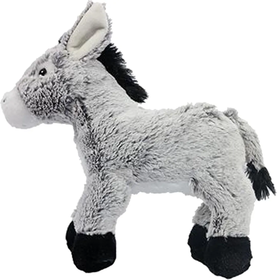 PIA Soft Toys Knuffel Ezel - Grijs 24cm