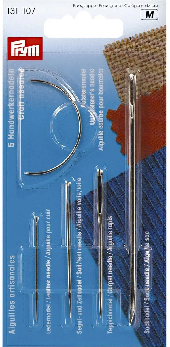 Prym Handwerknaalden RVS - 5 Stuks