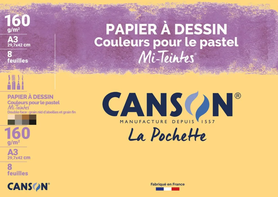 Canson Mi-Teintes Tekenpapier A3