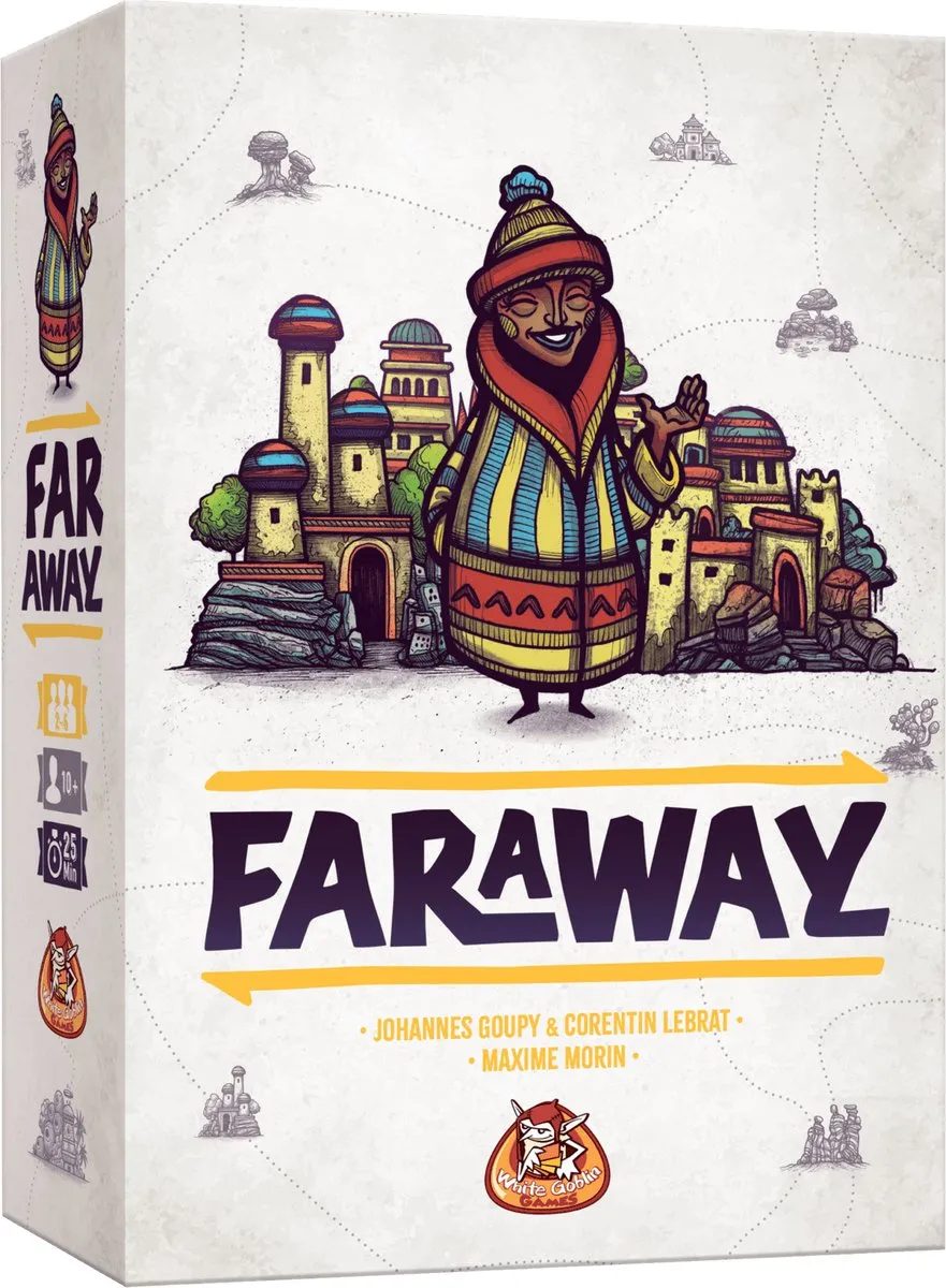 White Goblin Games Faraway Kaartspel - 2-6 spelers - 25 minuten