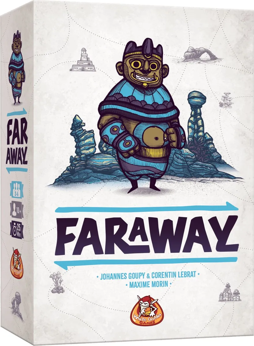 White Goblin Games Faraway Kaartspel - 2-6 spelers - 25 minuten