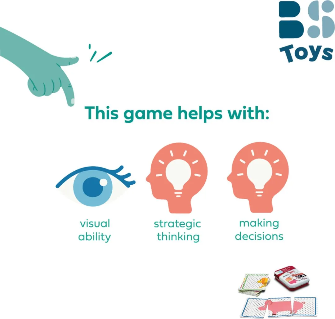 BS Toys Dieren Geklets - Kaartspel - Educatief Speelgoed - spielgut Award