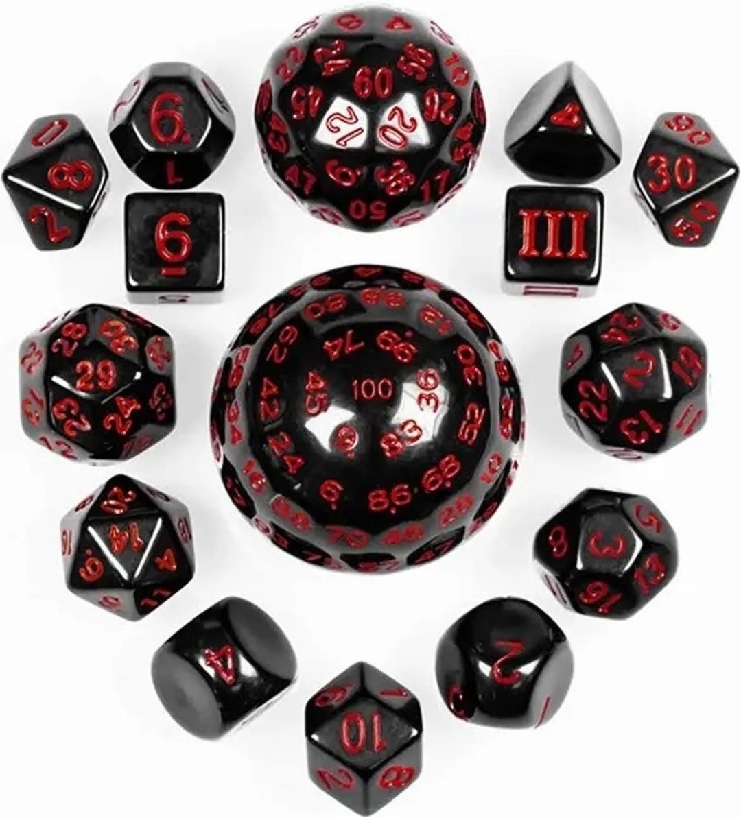 Lapi Toys D&D Polydice Set 15 Stuks