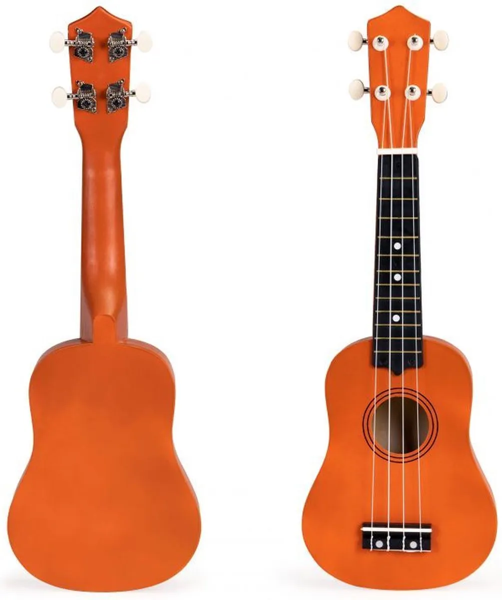Ecotoys Houten Kinder Ukelele/Gitaar 12 Frets
