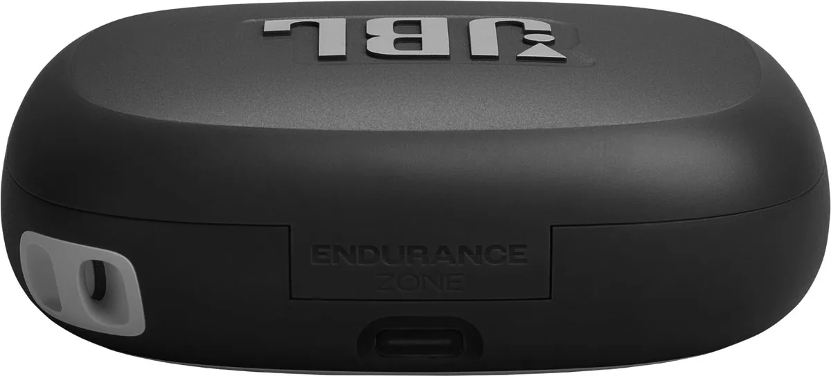 JBL Endurance Zone JBLENDUZONEBLKG Draadloze Sportoordopjes - 32 uur - IP68 - Zwart & Grijs - afbeelding 6 van 6