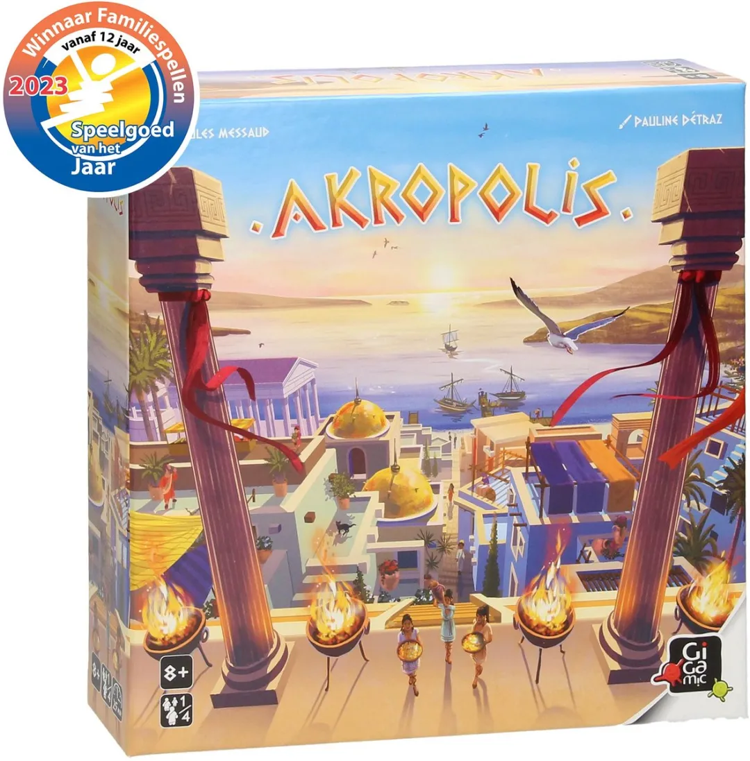 Geronimo Games Akropolis Behendigheidsspel - 2-4 spelers - Vanaf 8 jaar
