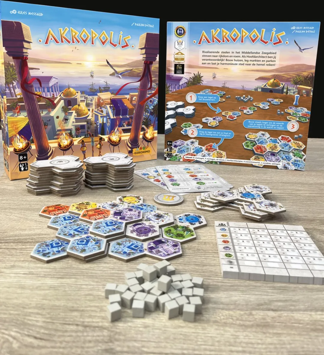 Geronimo Games Akropolis Behendigheidsspel - 2-4 spelers - Vanaf 8 jaar