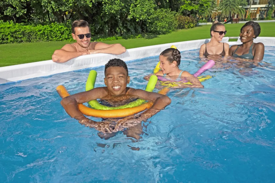 Bestway Zwembadset Power Steel met stalen frame 404x201x100 cm 56441