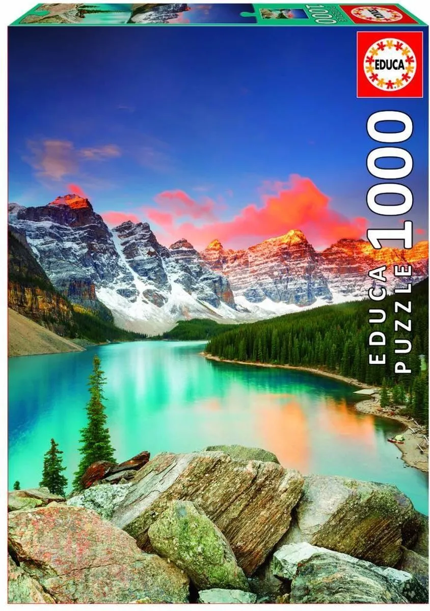 Educa Lake Moraine Puzzel 1000 Stuks