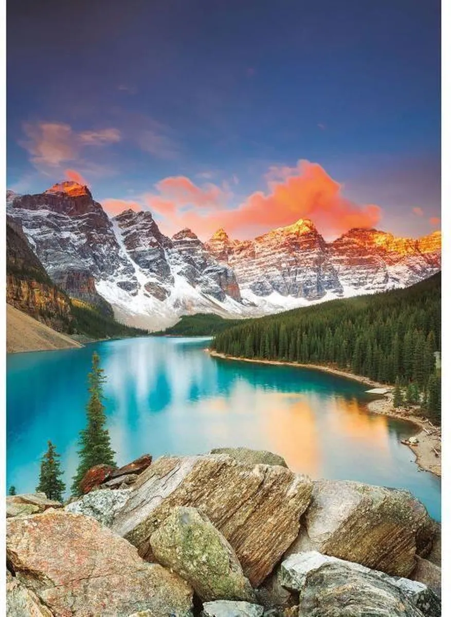 Educa Lake Moraine Puzzel 1000 Stuks - Multi