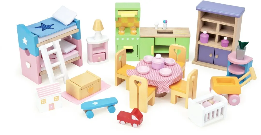 Le Toy Van Poppenhuismeubels Startset - Hout