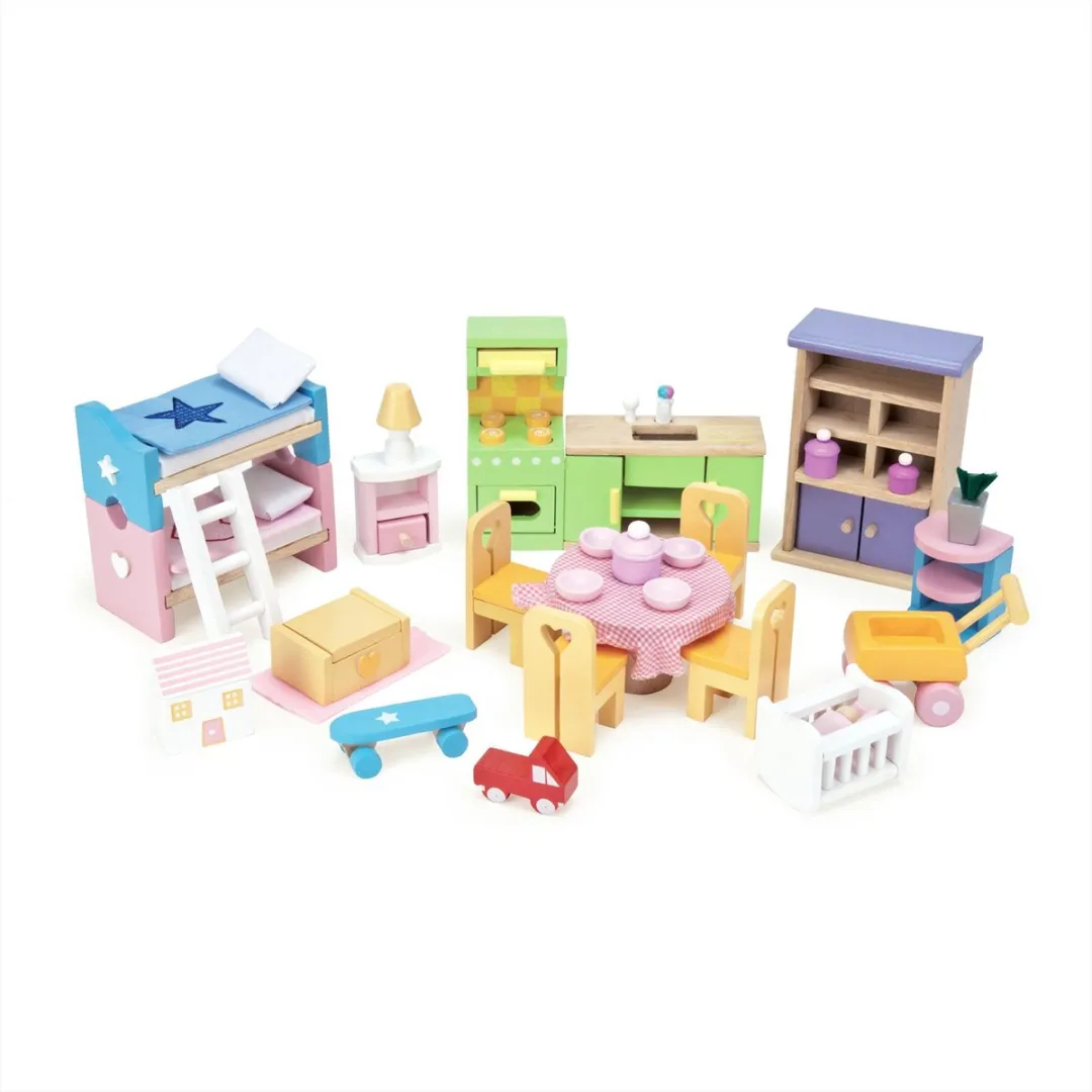 Le Toy Van Poppenhuismeubels Startset - Hout