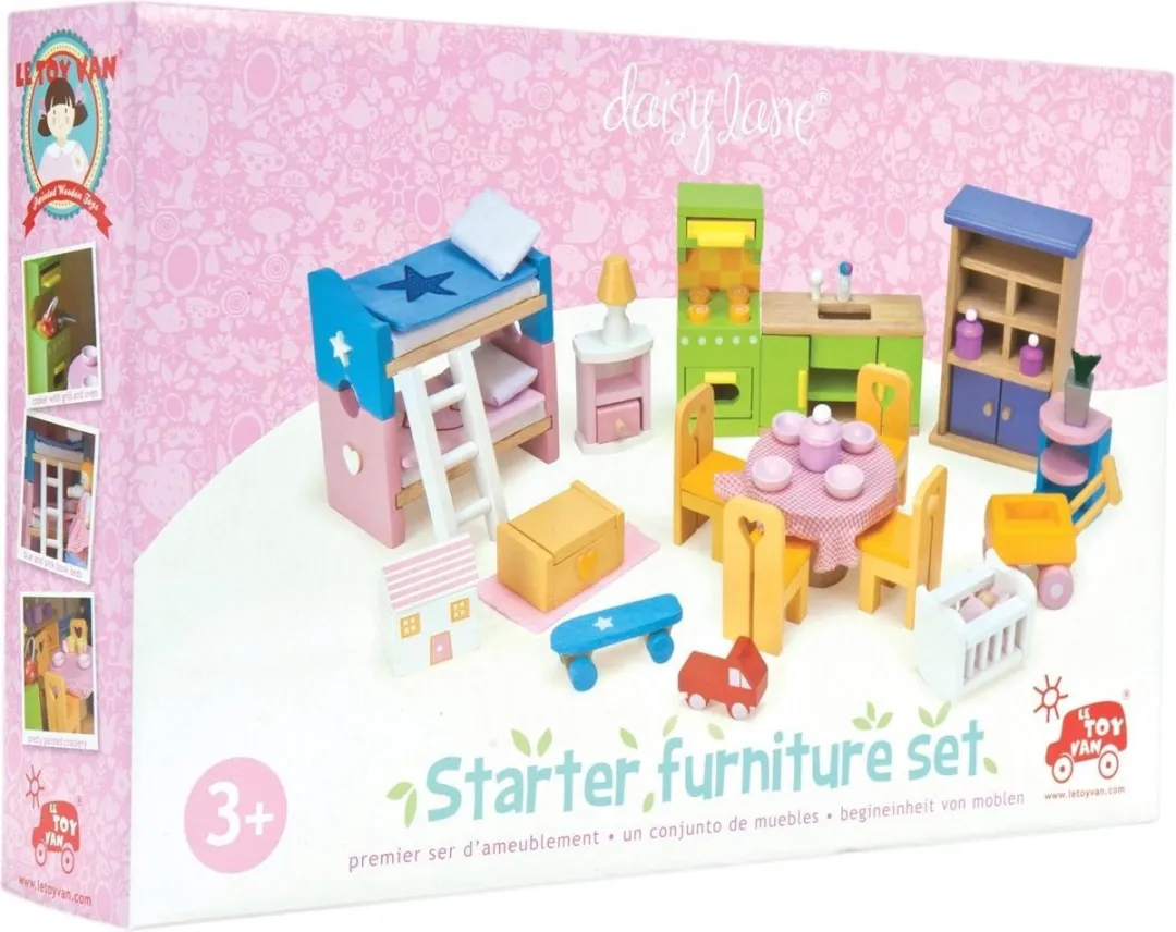 Le Toy Van Poppenhuismeubels Startset - Hout