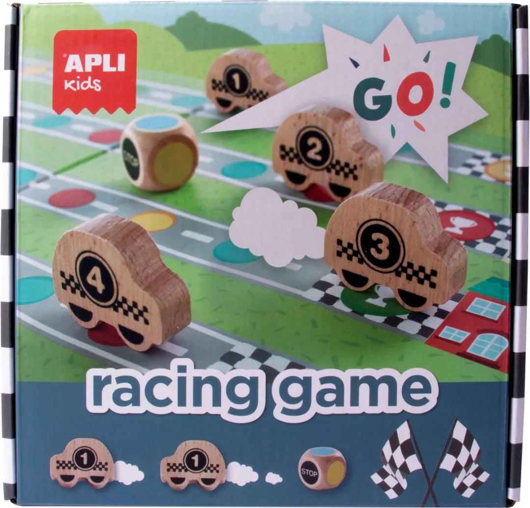 Apli Kids Race Bordspel 18342 - 2-4 Spelers