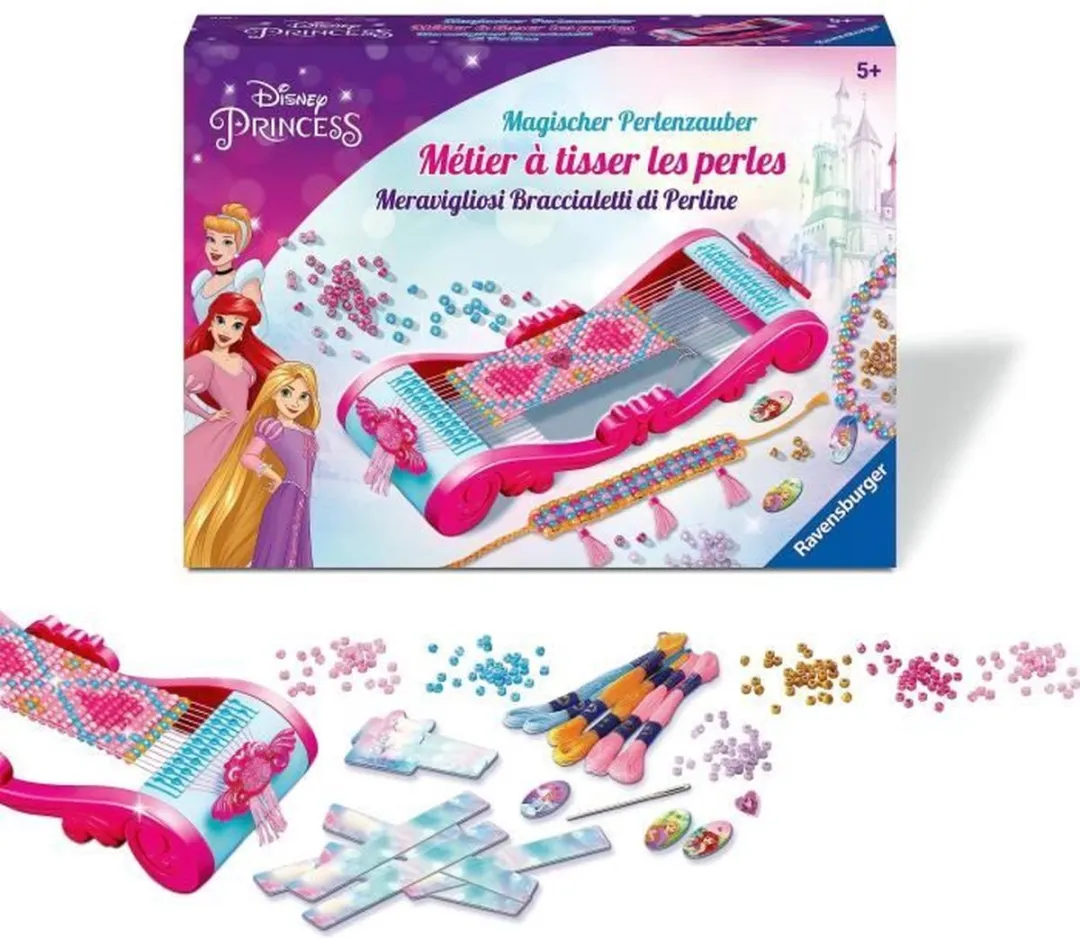 Ravensburger Magischer Perlenzauber Disney Princesses - Roze/Veelkleurig