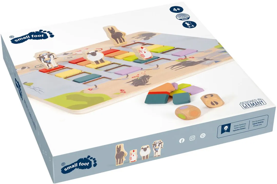 Small Foot Houten Spel Brug Oversteken Dieren 12235