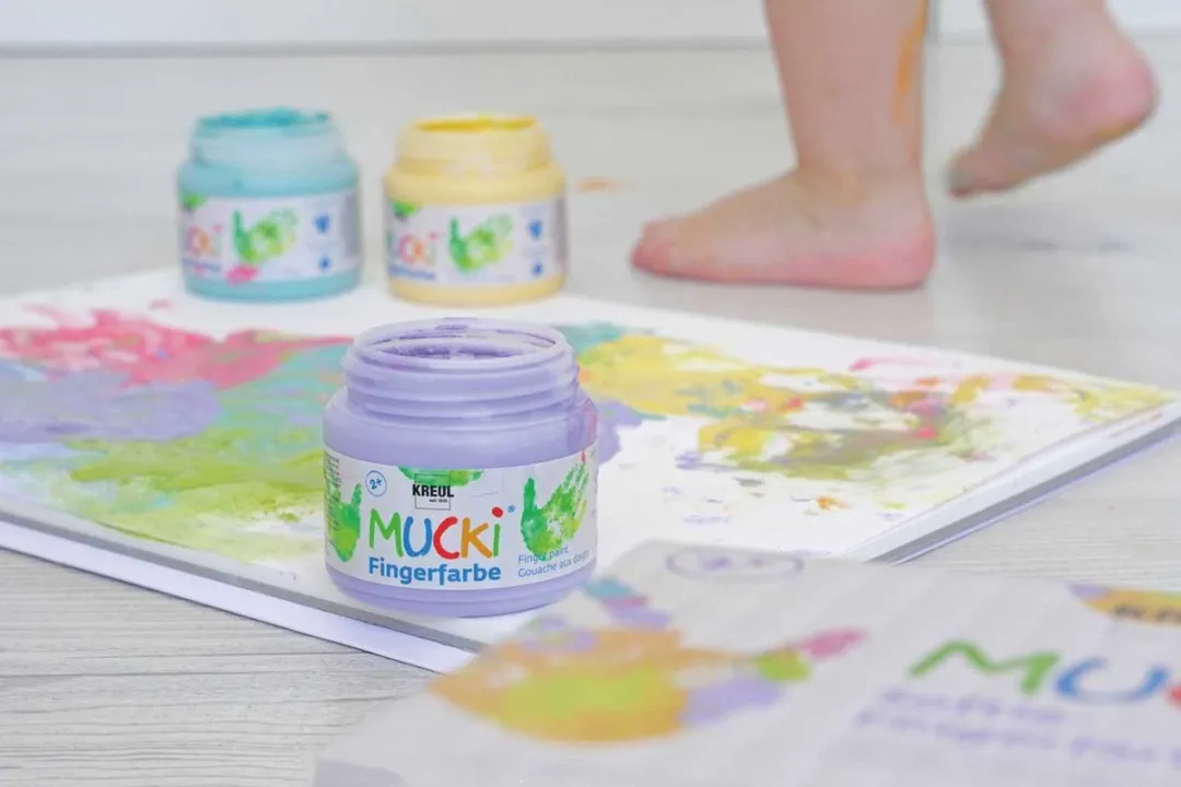 Kreul Mucki Softie Vingerverf Set 6x150ml - Multi