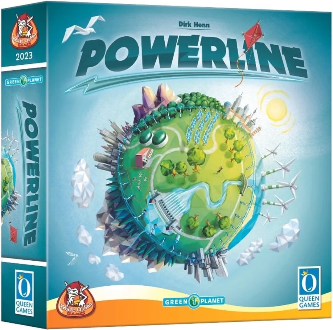 White Goblin Games Powerline Familiespel - 1-6 Spelers