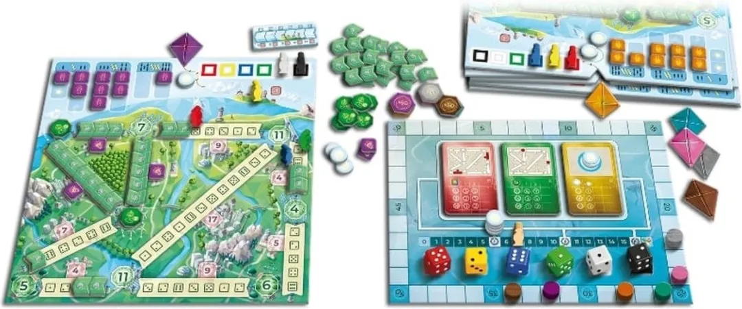 White Goblin Games Powerline Familiespel - 1-6 Spelers