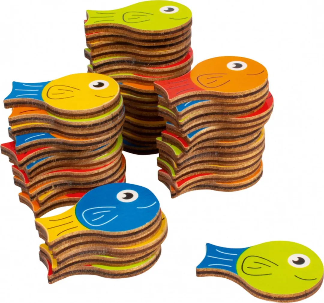 Beleduc Punakai Houten Puzzelspeel - 45 Delen - Multicolor