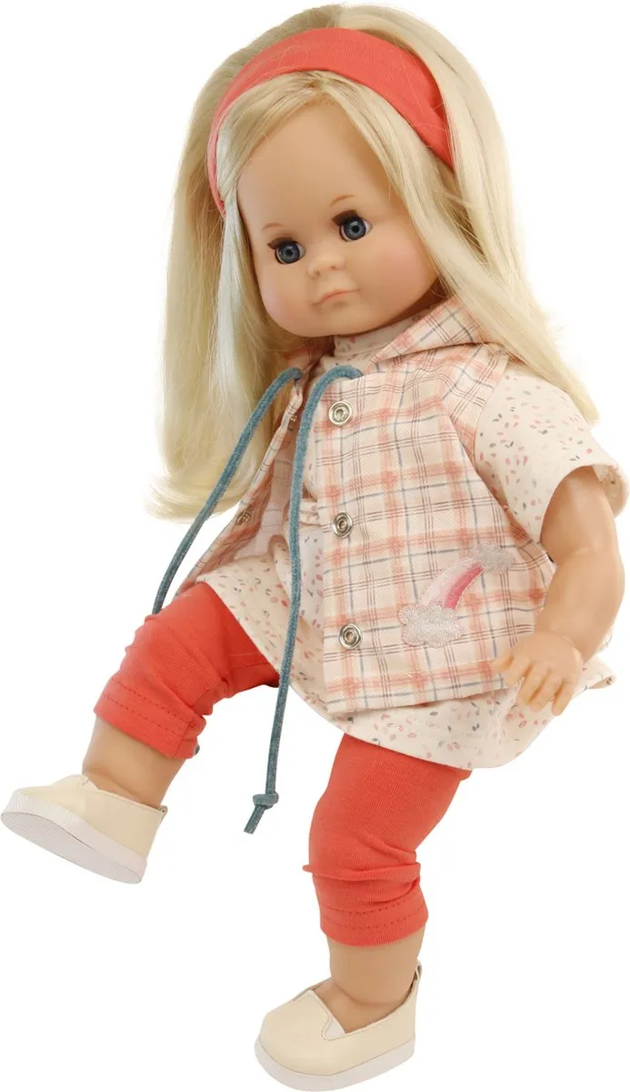 Schildkröt Poppenkleding 8711808700379 - Zalmroze - 37cm