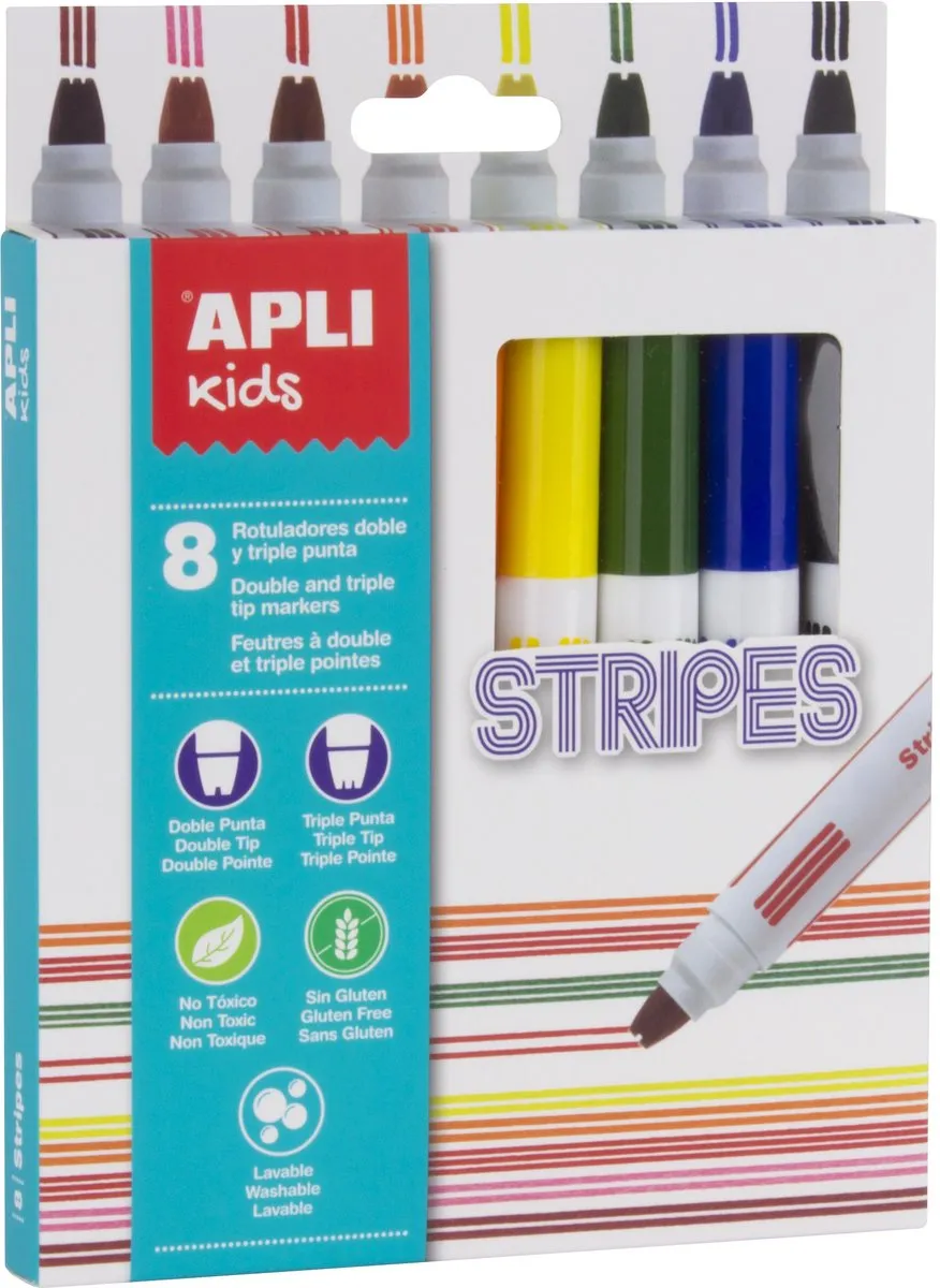 Apli Kids Stripes Stiften