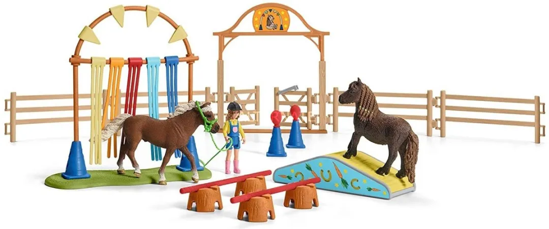 Schleich Pony Agility Training 42481