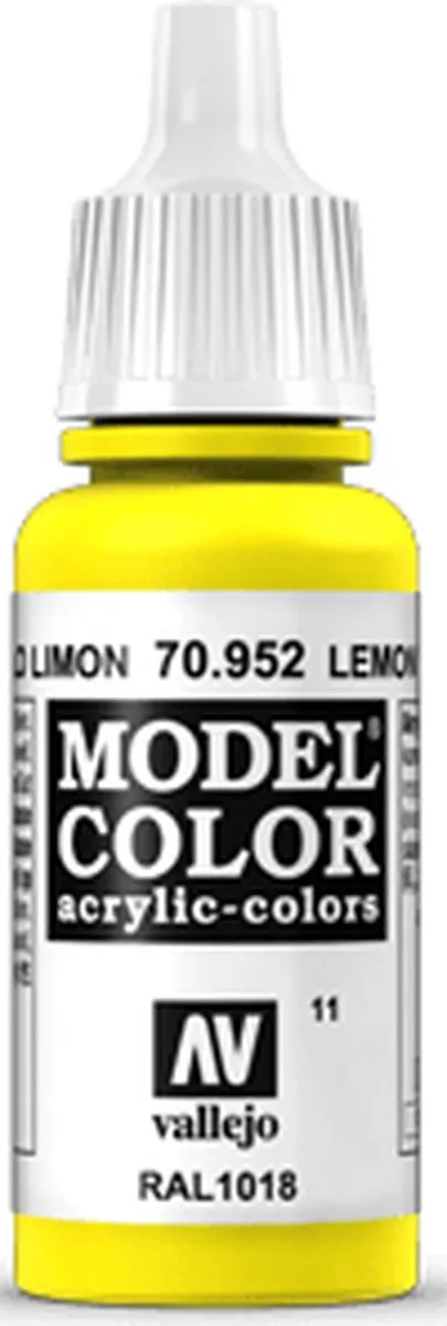 Vallejo Model Color Lemon Yellow Acrylverf 17ml