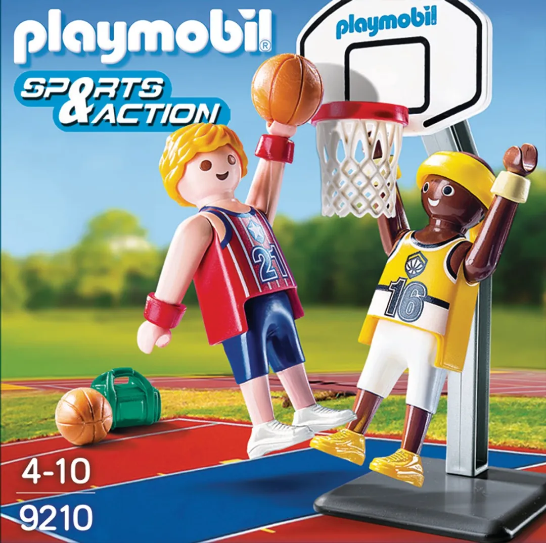 Playmobil Easter Eggs Basketbalduel 9210 - Meerkleurig