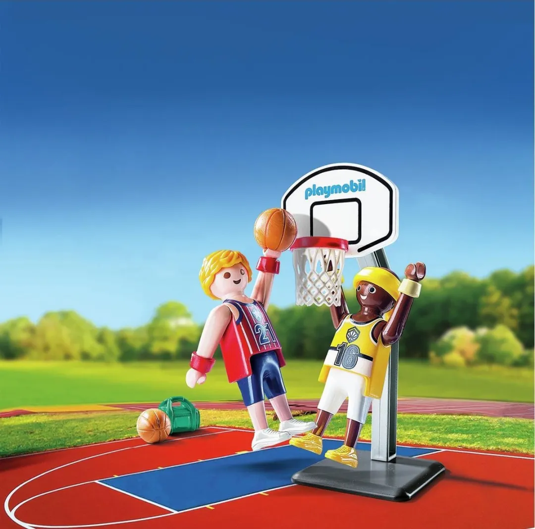 Playmobil Easter Eggs Basketbalduel 9210 - Meerkleurig
