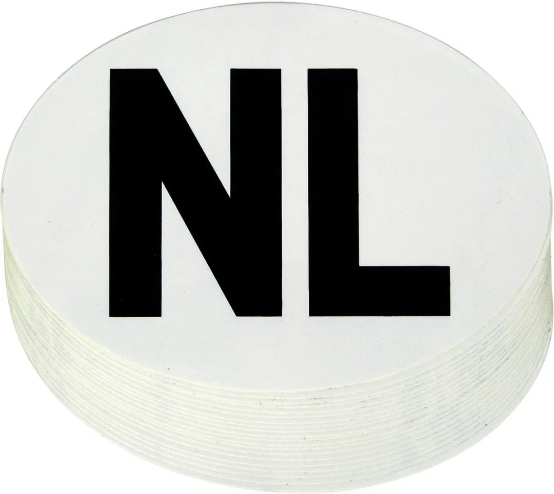 Carpoint Stickers NL Vinyl - 20 Stuks