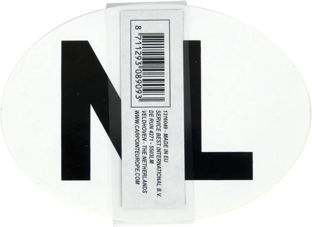 Carpoint Stickers NL Vinyl - 20 Stuks