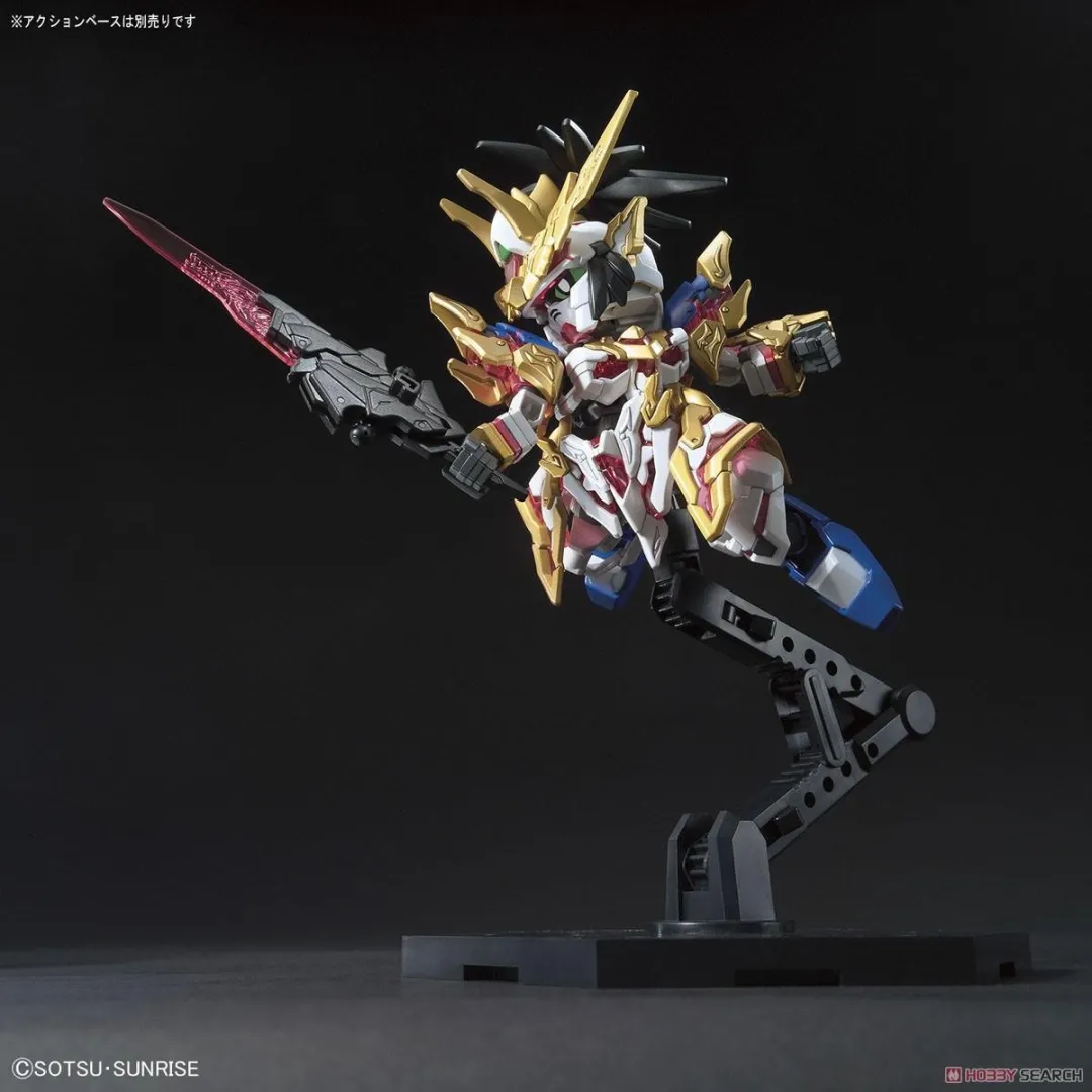 Bandai Hobby Liu Bei Unicorn Gundam SD Sangoku Soketsuden Modelkit - Multi