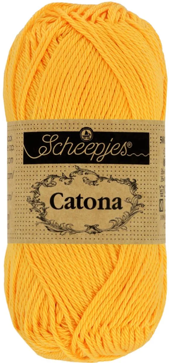 Scheepjes Catona 25g - Geel
